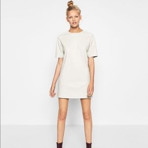 Faux leather Zara dress